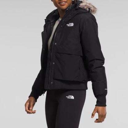  Women's Cozy Insulated Down Jacket-Black