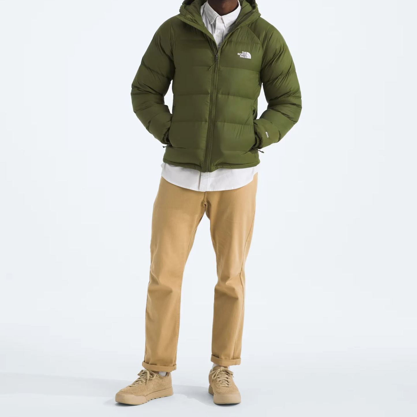 Men’s Hydrenalite Down Hoodie-Woodland Green