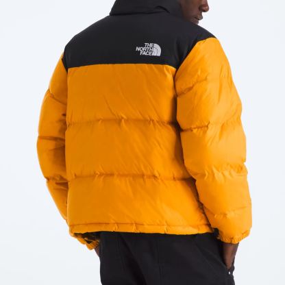 Men’s Retro Nuptse Jacket-Summit Gold/TNF Black/Recycled Down