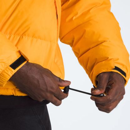 Men’s Retro Nuptse Jacket-Summit Gold/TNF Black/Recycled Down
