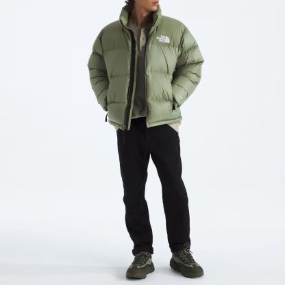 Men’s Retro Nuptse Jacket-Bark Mist