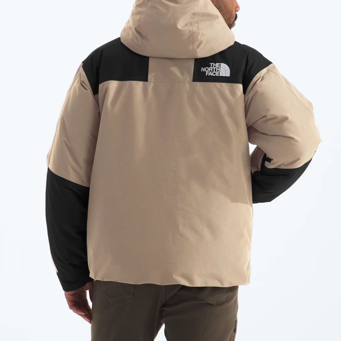 Men’s Mountain Down Jacket-Mushroom Grey/TNF Black
