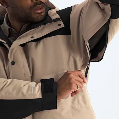 Men’s Mountain Down Jacket-Mushroom Grey/TNF Black