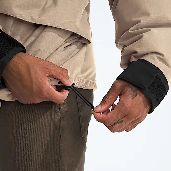 Men’s Mountain Down Jacket-Mushroom Grey/TNF Black