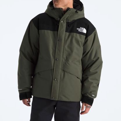 Men’s Mountain Down Jacket-New Taupe Green/TNF Black