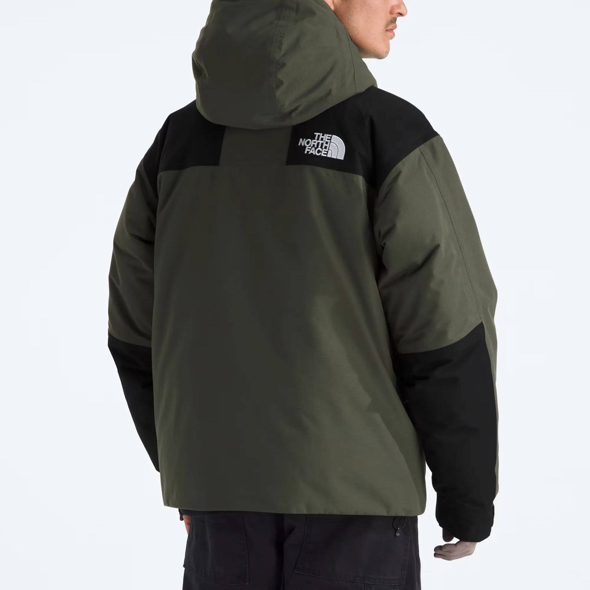 Men’s Mountain Down Jacket-New Taupe Green/TNF Black