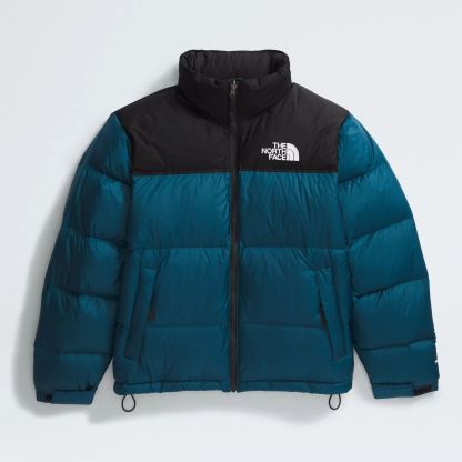 Men’s Retro Nuptse Jacket-Midnight Petrol/TNF Black