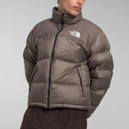 Men’s Retro Nuptse Jacket-Falcon Brown