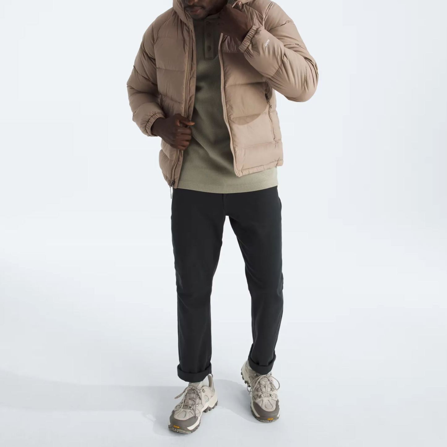 Men’s Hydrenalite Down Hoodie-Mushroom Grey