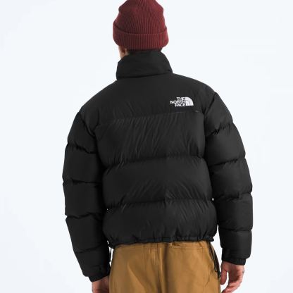 Men Retro Nuptse Jacket-TNF Black