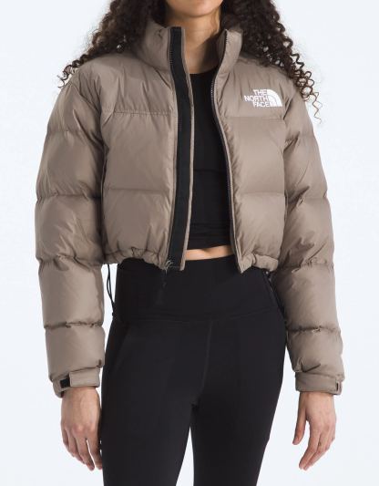 Women Nuptse Water Repellent 700 Fill Power Down Short Puffer Jacket