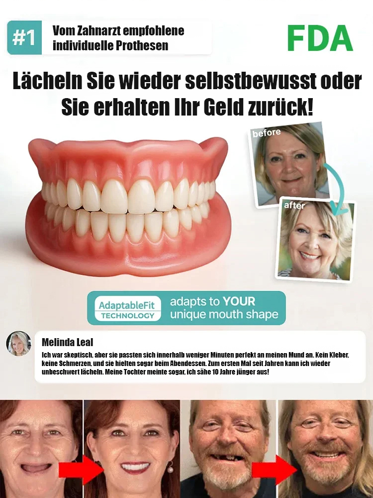 【FDA-Zertifizierung】Zahnersatz-Reparaturset