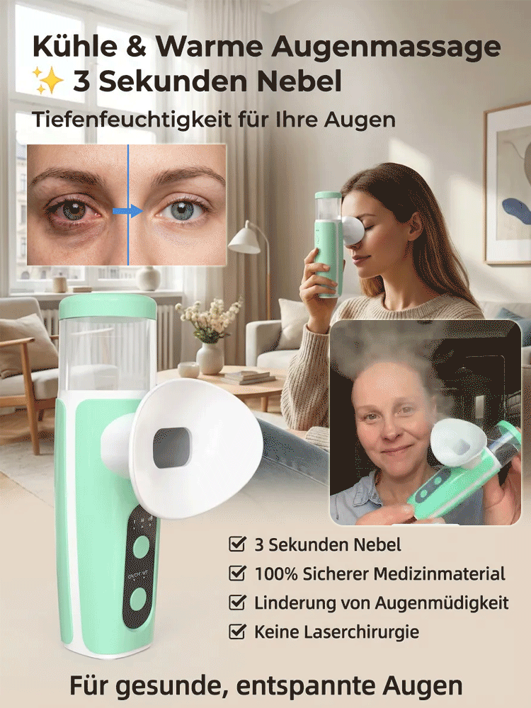 Schluss mit brennenden Augen! Befreien Sie sich in 30 Sek. von Müdigkeit 👁️✨Augen-Wellness 2026: Kalt-Warm-Duo für sofortige Regeneration 🌊🌡️Wie ein Augen-Spa: Frische und Vitalität auf Knopfdruck überall 💆‍♂️🌟