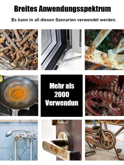 88% der Kunden wählen das Sparpaket (2 Stück)! 🏆[Rostentfernung mit einem einzigen Sprühstoß] Leistungsstarker Metallrostentferner💪Stark gegen Rost & Schmutz✨Glanz wie neu in Sekunden!