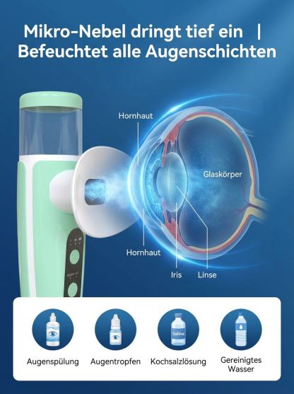 Schluss mit brennenden Augen! Befreien Sie sich in 30 Sek. von Müdigkeit 👁️✨Augen-Wellness 2026: Kalt-Warm-Duo für sofortige Regeneration 🌊🌡️Wie ein Augen-Spa: Frische und Vitalität auf Knopfdruck überall 💆‍♂️🌟