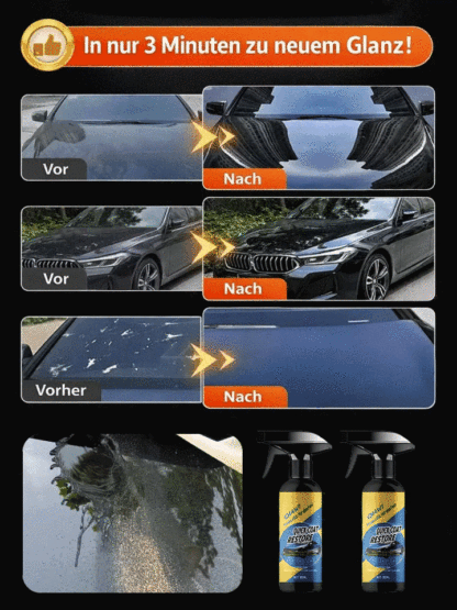 Glanz wie am ersten Tag! Die Nano-Keramik-Versiegelung 2026 für ultimativen Spiegelglanz ✨🚗Lotus-Effekt lässt Wasser und Schmutz einfach abperlen ☔🚿
