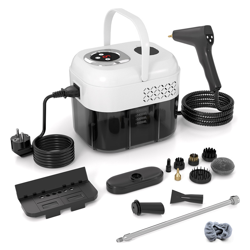 2500W Industrie-Dampfreiniger (3,5 Bar Hochdruck) – 99,9% Chemiefreie Tiefenreinigung (50% Rabatt Komplettset)