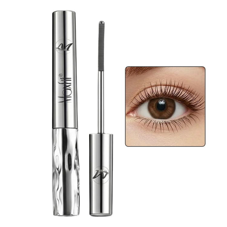 [TÜV-Zertifiziert] 🛡️ 360° Metall-Bürsten Mascara | +30% Wimpernlänge, Wasserfest & Vegan | 0,33mm Präzision für perfekt definierte Wimpern ✨