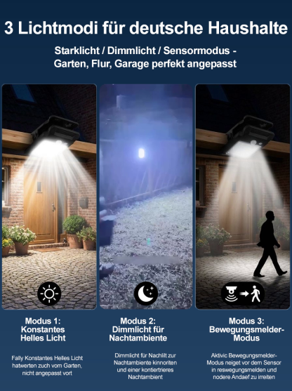 Schrecken Sie ungebetene Gäste ab! Solar-Clip-Leuchte 2026: Keine Kabel, kein Bohren – sofortige Sicherheit 🛡️🌑Sicherheit für 0€ Stromkosten: High-Brightness COB-LEDs und wetterfeste Solar-Power für Ihr Zuhause 💰☀️