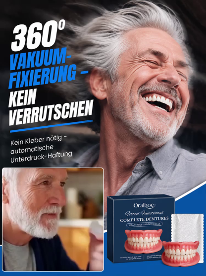 24h Tragekomfort: Selbst im Schlaf diskret und sicher tragen 😴👌In 1 Minute bereit: Einfach anpassen ohne teure Zahnarzttermine ⏳🏠