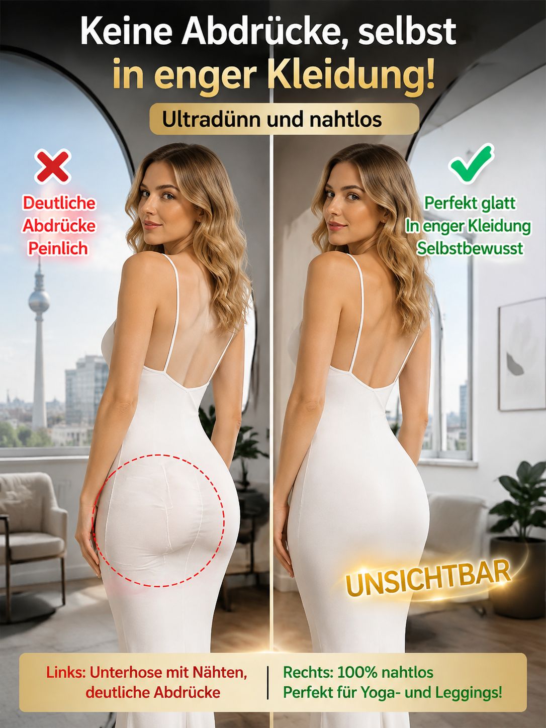 3D-Figurformender Eisseide-Formslip – Mit 10A Maulbeerseide & Anti-Rutsch-System – [Sonderaktion: Mehrkauf-Rabatt]