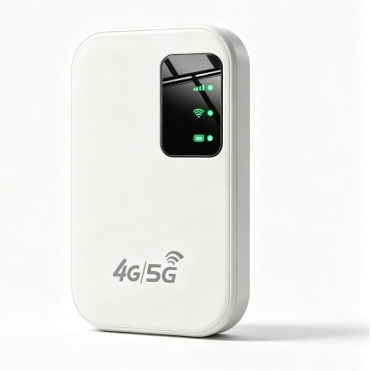 Tragbarer 5G WiFi 6 Router (286 Mbps) – 0€ Monatliche Kosten, WPA3-Verschlüsselung & 10h Akku – Räumungsverkauf mit 30+ Länderabdeckung