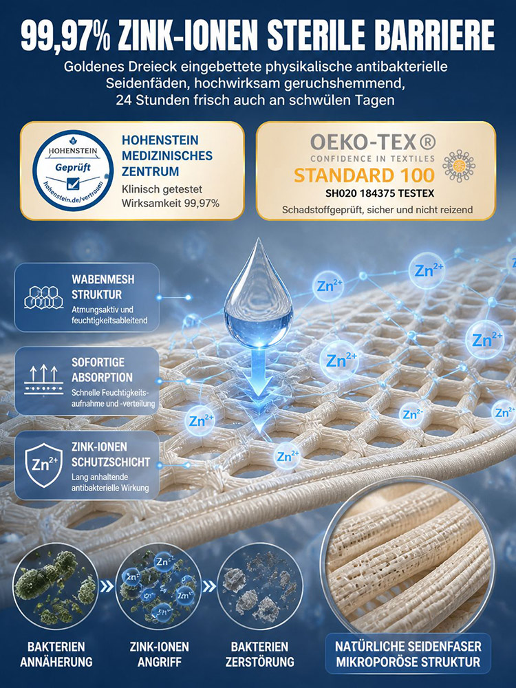 3D-Beckenkorrektur & Mikroskulptur-Miederhose – 99,97% Zink-Ionen Schutz [High-Tech Elastikgewebe]