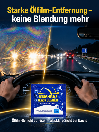Deutsches Insektenentferner & Glasreiniger-Konzentrat (Ganzjahres-Frostschutz bis -30°C) – Bio-Enzym-Formel für Glasklare Sicht [Vorratspaket]