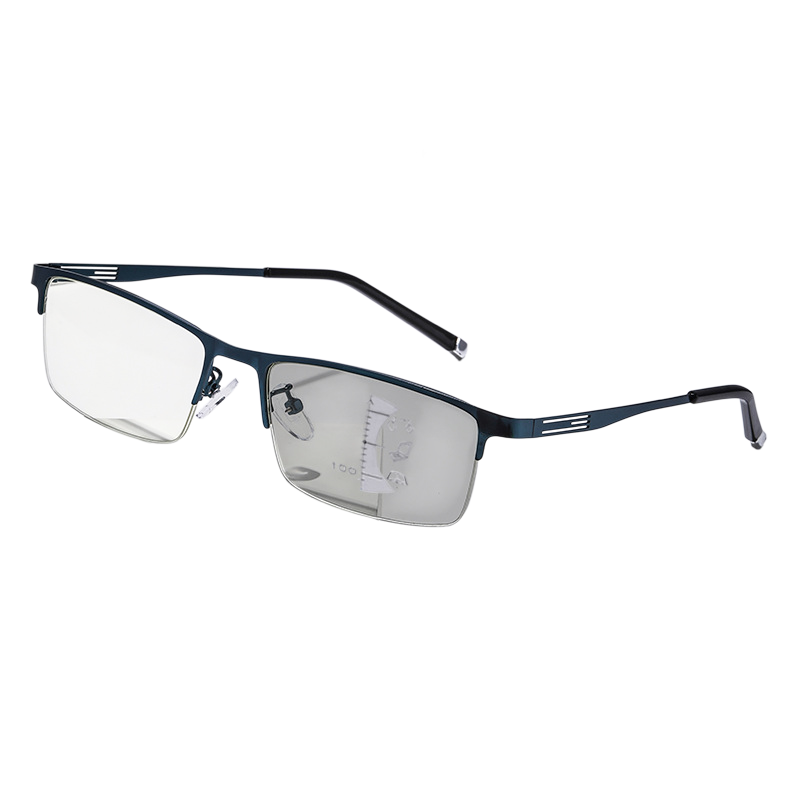 3 Brillen in einer! Fern-, Zwischen- und Nahsicht + intelligente Tönung. 👓Schluss mit dem ständigen Wechsel: Klare Sicht drinnen, Sonnenschutz draußen. ✨Edles Metalldesign: Multifokale Präzision für die anspruchsvolle Generation Gold. 👔