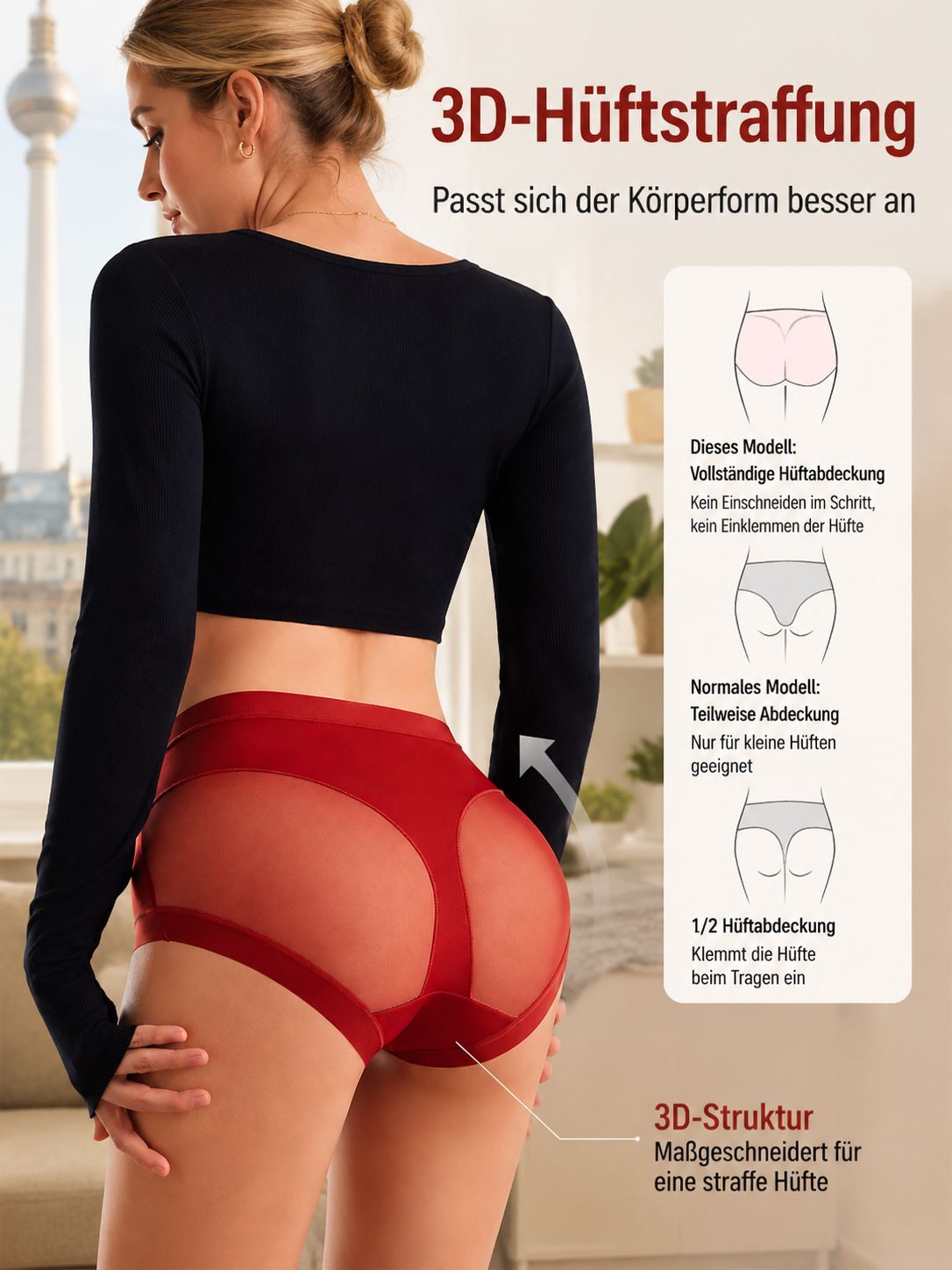 3D-Figurformender Eisseide-Formslip – Mit 10A Maulbeerseide & Anti-Rutsch-System – [Sonderaktion: Mehrkauf-Rabatt]