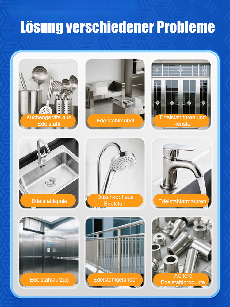 Sprühen & Glänzen ✨【Schnelle Rostentfernung】Starker Stahlrostentferner💎 Entfernt Oxidationsschichten blitzschnell und bringt Metall zurück zu altem Glanz.