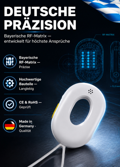 Pro-Präzisions-Detektor mit Bayerischer RF-Matrix & Infrarot-Optik – 4-in-1 Privatsphäre-Schutz – 50% Rabatt Räumungsverkauf