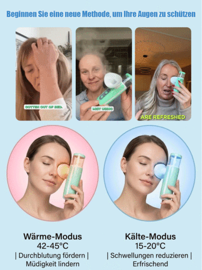 Schluss mit brennenden Augen! Befreien Sie sich in 30 Sek. von Müdigkeit 👁️✨Augen-Wellness 2026: Kalt-Warm-Duo für sofortige Regeneration 🌊🌡️Wie ein Augen-Spa: Frische und Vitalität auf Knopfdruck überall 💆‍♂️🌟