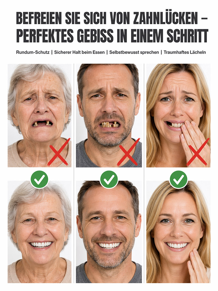 [Sind Zahnreparaturen zu teuer?]🔥 1:1 Natural Aesthetic Smile Cover | Secure Fit for Everyday Wear | Enjoy Meals & Socialize with Absolute Confidence 😁