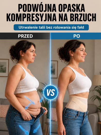 ✨Zapomnij o sztywnych i niewygodnych gorsetach. Osiągnij piękną linię S i noś ulubione obcisłe sukienki z pełną pewnością siebie!
