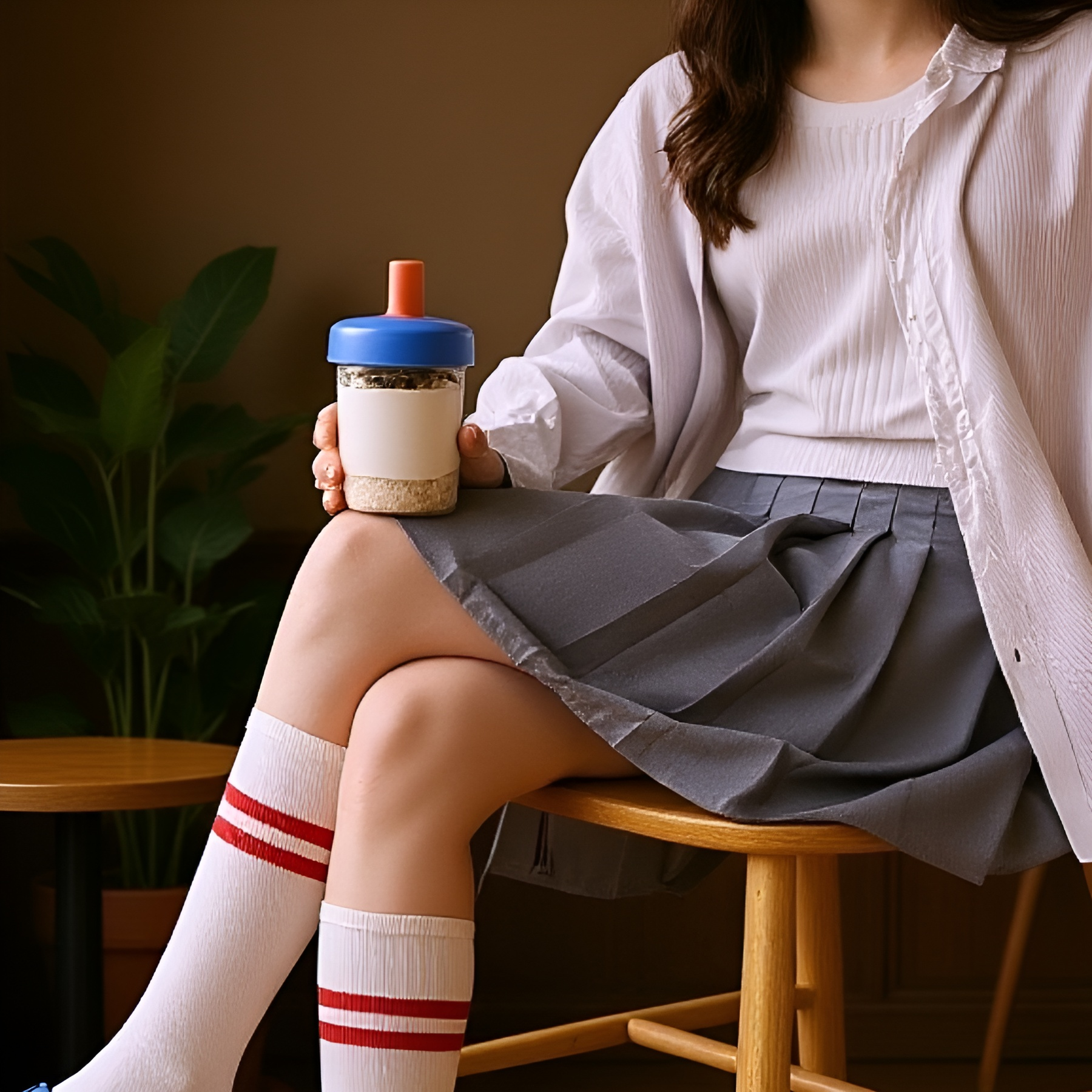 Lekki i wygodny pojemnik na śniadanie do pracy