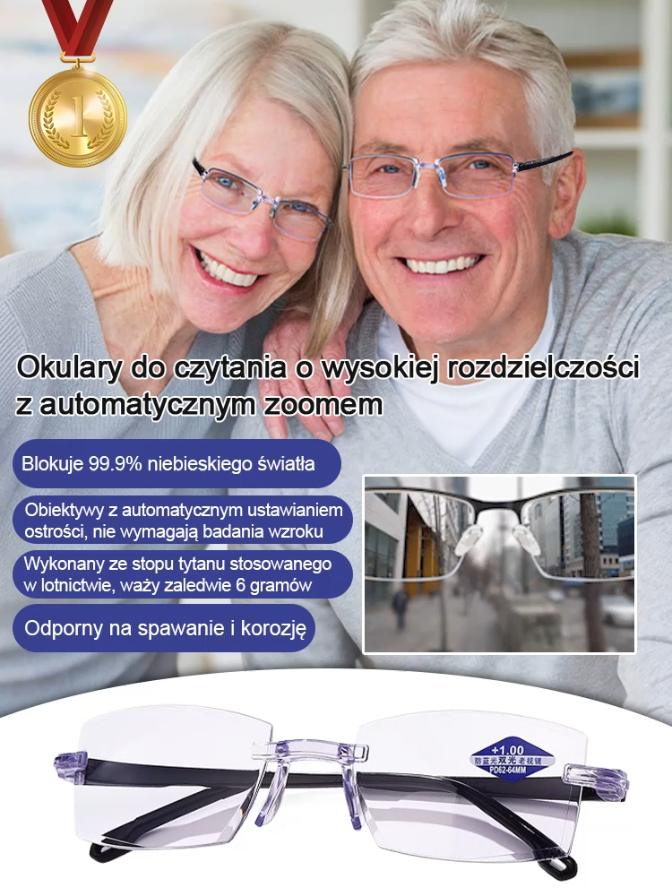 Niemiecka Inżynieria dla Twoich Oczu: Inteligentne Okulary Autofocus™ 👓🇩🇪 Zapomnij o noszeniu kilku par okularów. 