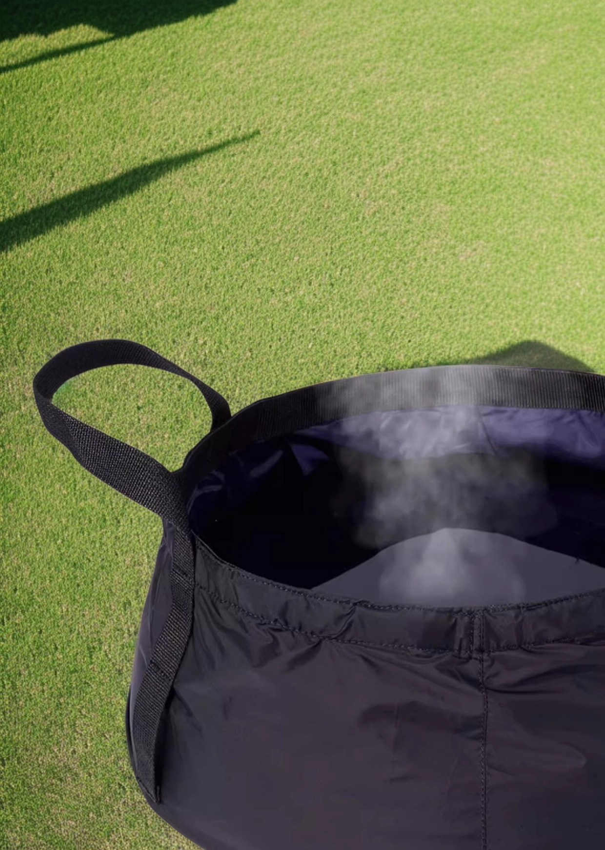 Basen podróżny składany z wygodnym przechowywaniem