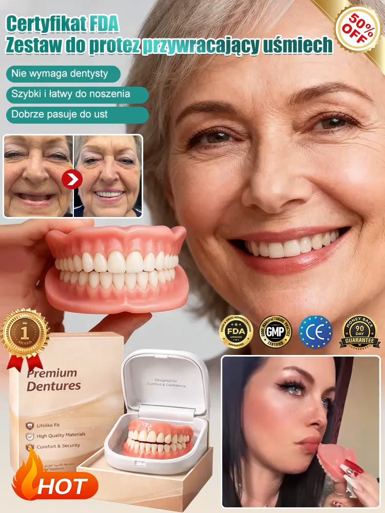 🦷Odzyskaj wymarzony uśmiech w 3 minuty – bez dentysty! ✨