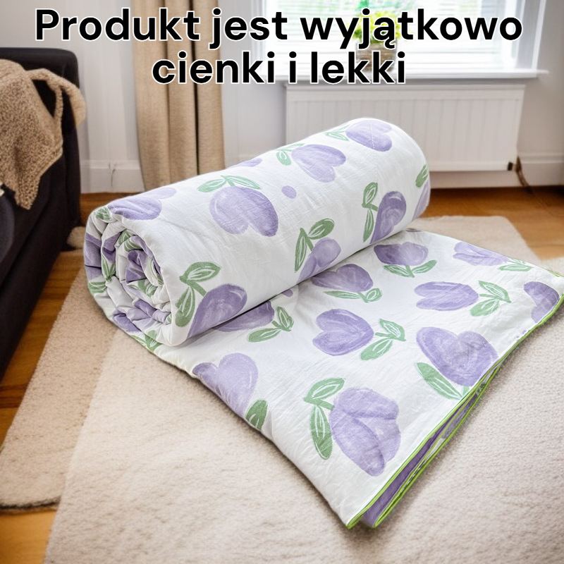 A-klasowa chłodna kołdra z możliwością prania, przeznaczona dla maluchów, cienka i lekka