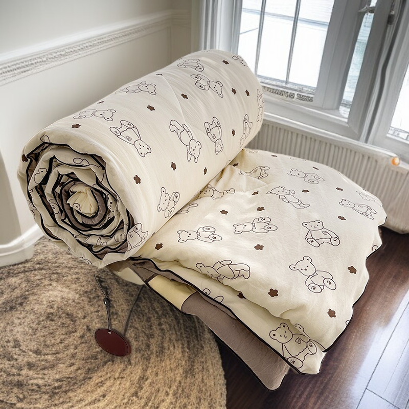 A-klasowa chłodna kołdra z możliwością prania, przeznaczona dla maluchów, cienka i lekka