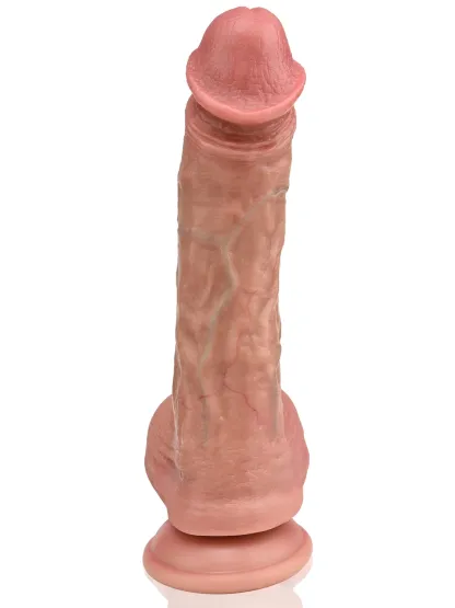 Felix 7.95" x 1.5" Deep Small Real Feel Dildo with Sexy Glans