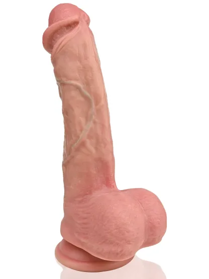 Felix 7.95" x 1.5" Deep Small Real Feel Dildo with Sexy Glans