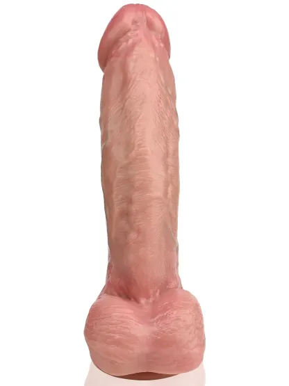 Wade 8.54" x 1.73" Real Feel Soft Dildo with Sexy Glans