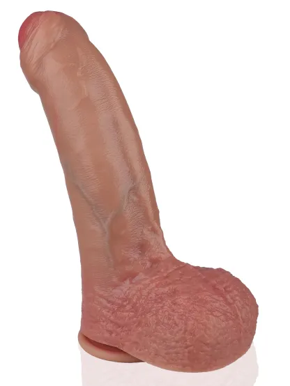 Luke 9.76" X 2.48" Soft Realistic Huge Thick Dildo