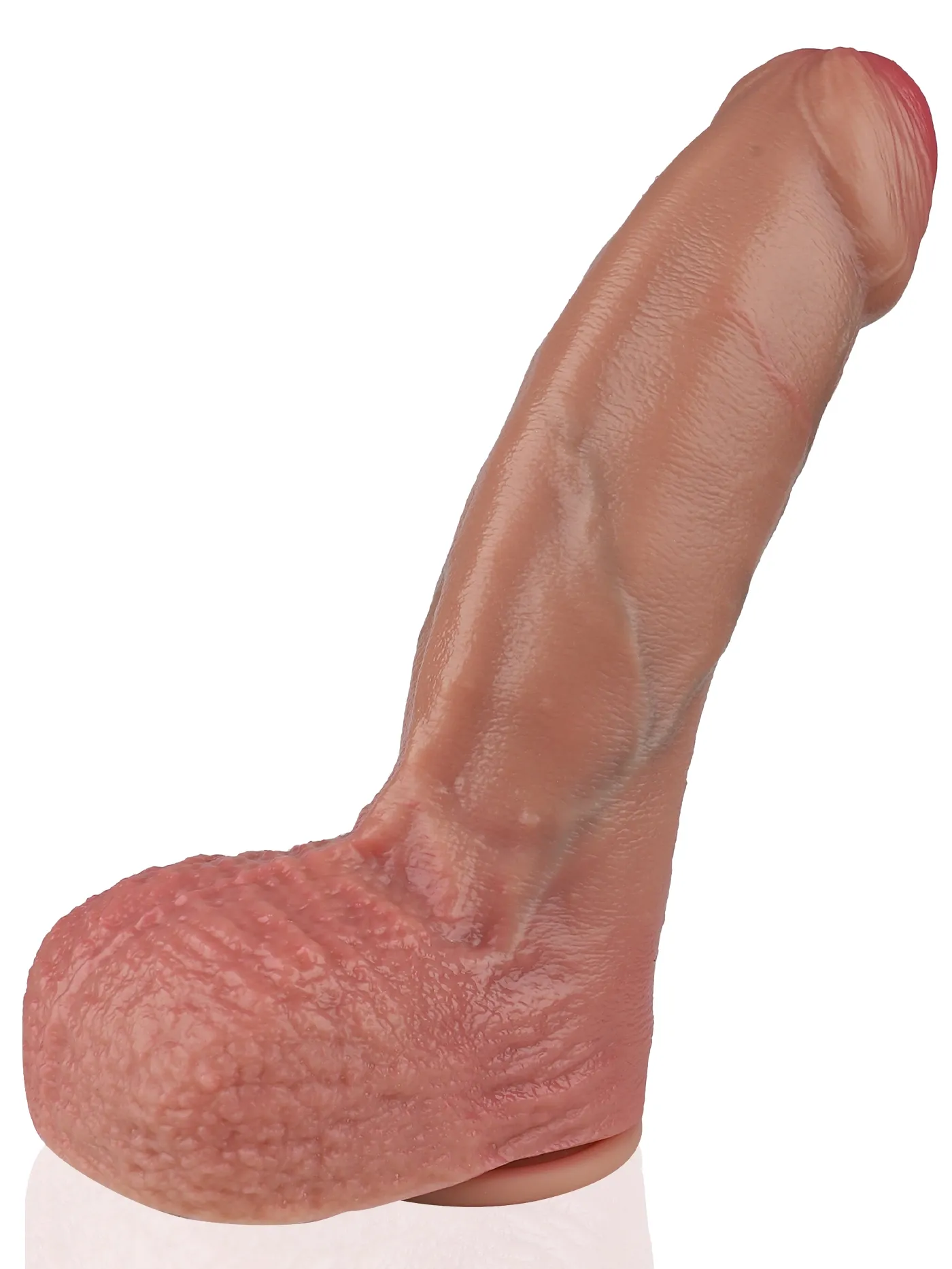 Luke 9.76" X 2.48" Soft Realistic Huge Thick Dildo