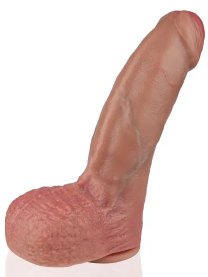 Luke 9.76" X 2.48" Soft Realistic Huge Thick Dildo