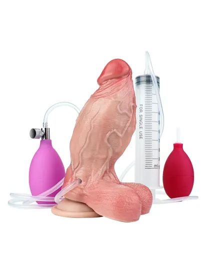 Michael 6.5″ x 2.24″ Lifelike Inflatable Squirting Dildo