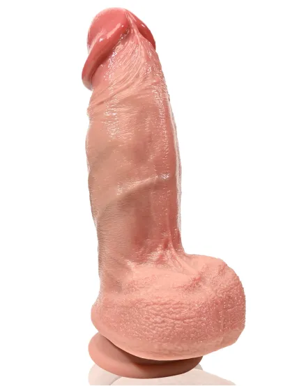 Leander 6.81" x 1.88" Realistic Real Feel Thick Short Fat Dildo
