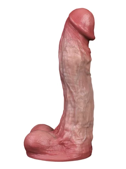 Luxe 9.02" x 1.85" Large Soft Realistic Silicone Dildo